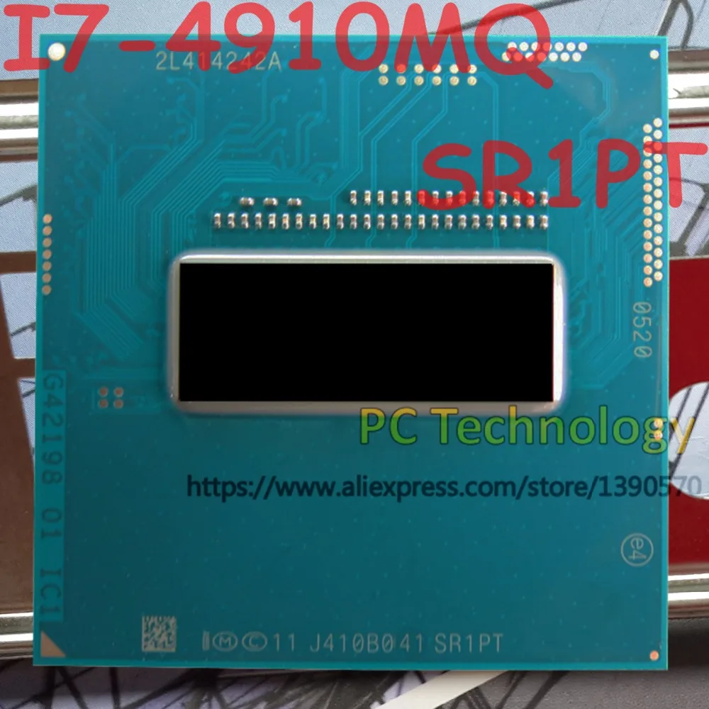 

Original Intel Core I7-4910MQ SR1PT CPU I7 4910MQ processor 2.9GHz-3.9GHz L3=8M Quad core free shipping ship out within 1 day