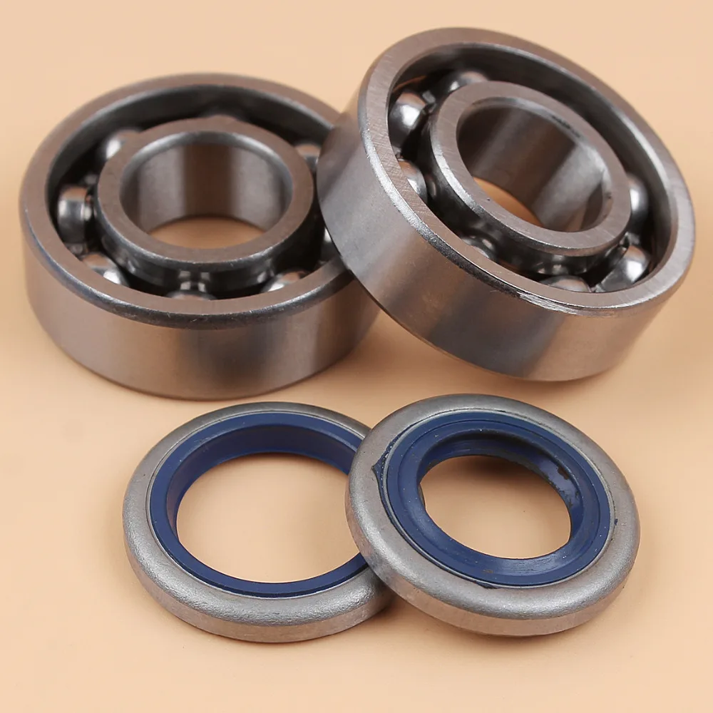 Crankcase Crankshaft Ball Bearing Oil Seal Kit For HUSQVARNA Chainsaw Spare Parts 362 365 371 372 XP motosierra gasolina