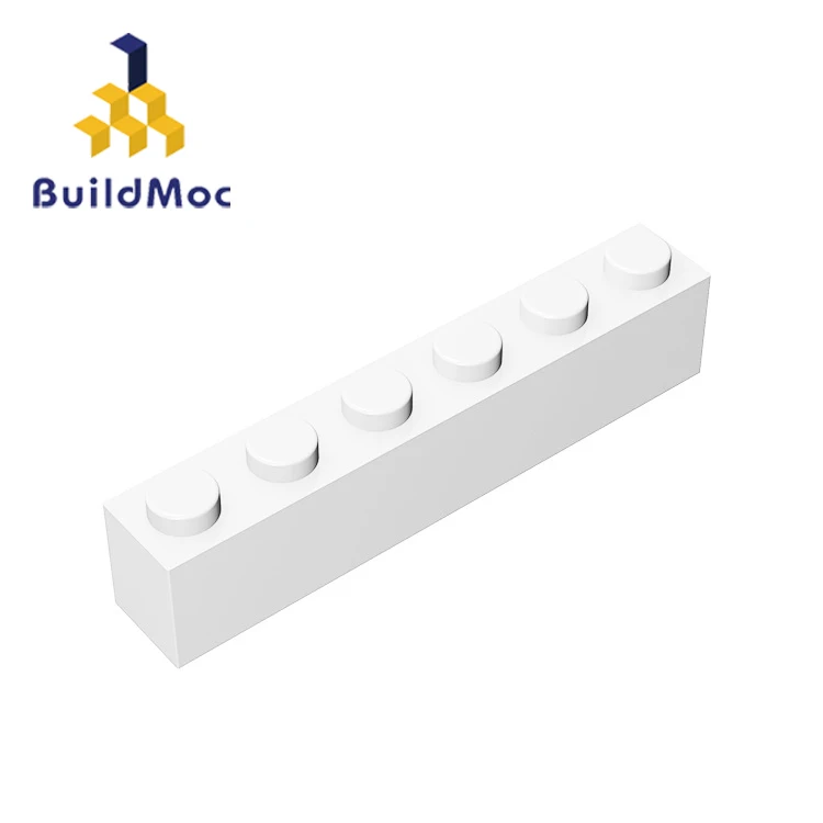 BuildMOC Compatible Assembles Particles 3009 1x6For Building Blocks Parts DIY electric Educational Creat