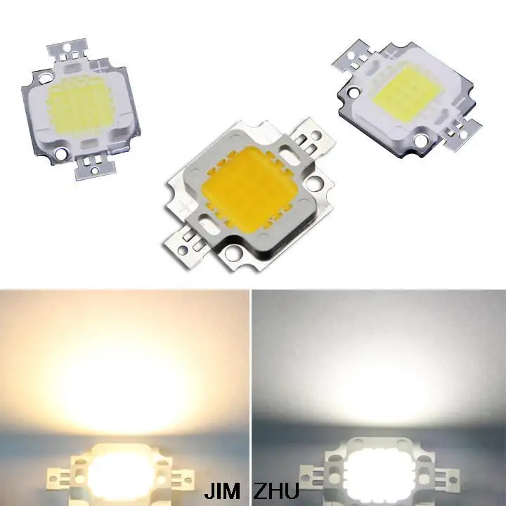 1 sztuk 10w 20w 30w 50w 100w biały/ciepły biały Led Smd kulki chipy dla wysokiej dioda Led dużej mocy