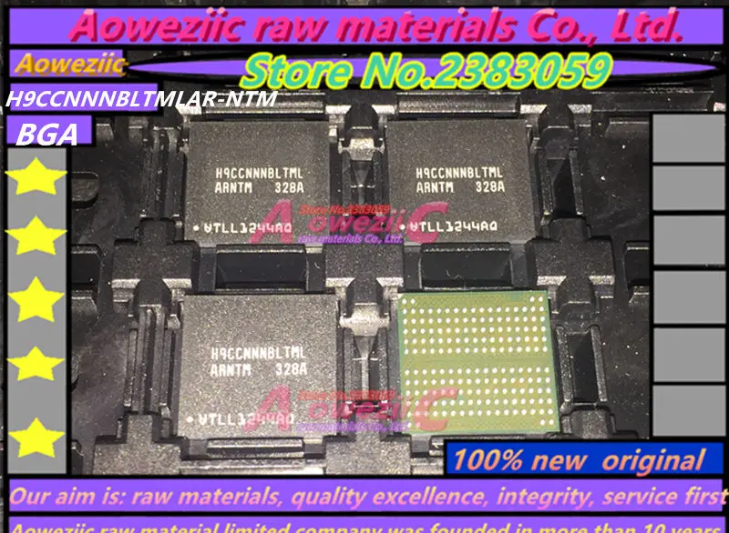 Aoweziic 100% جديد الأصلي H9CCNNNBLTMLAR-NTM بغا رقاقة الذاكرة h9ccånbltmlar