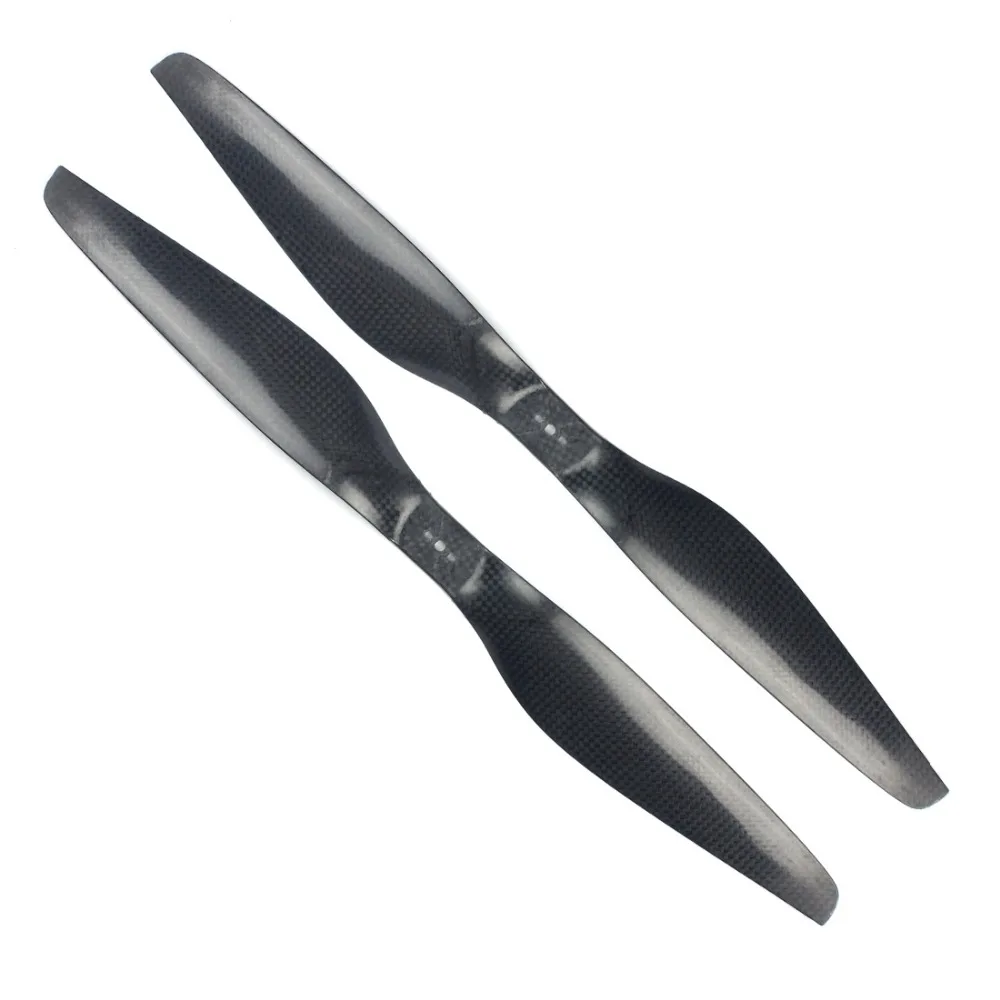 1 Pair 16/17/18/20/22 Inch 3K Carbon Fiber Propeller CW CCW Props for Multicopter Quadcopter RC Drone