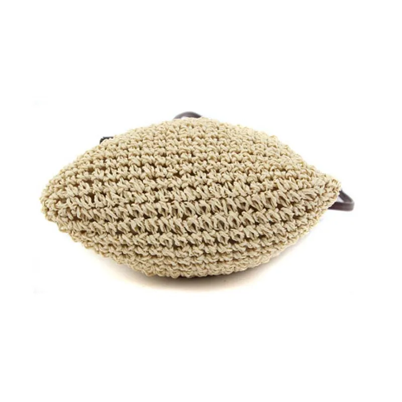 New Fashion Women Shoulder Bags Straw Summer Beach Bag Weave Crossbody Bags Travel Lady\'s Bag Bolsos Mujer De Marca Famosa 2018