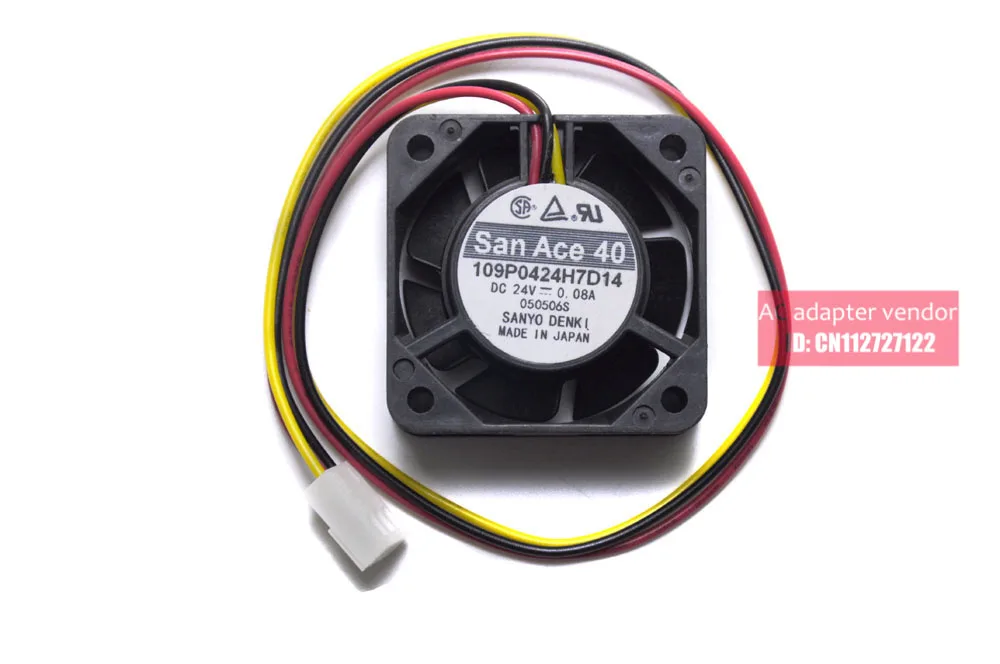 FOR Sanyo spot 109P0424H7D14 24V 0.08A 40 * 15 tools / IPC / inverter fan