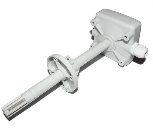 Aço inoxidável Tubo Sensor Carcaça, duto de ar, temperatura e umidade Sensor Shell, 40um Recuperação Pipe Hole, ventilação