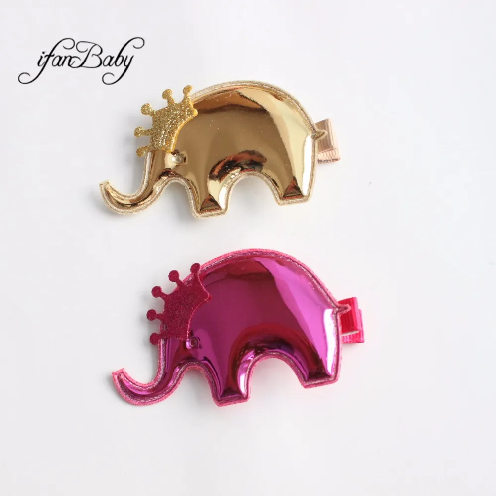 Big elephant clip hair accessories,ribbon hair pin,Children hair clip