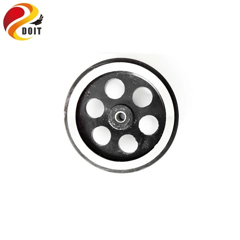 Aluminum Alloy Metal Wheel 95mm Diameter Car Tyre Big Truck DIY RC Car Chassis DIY RC Toy Remote Control Wheeled