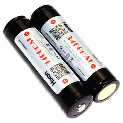 18650 3400mAh Li Ion Protected Rechargeable Battery With Original Sanyo Cell For Olight M22 M3X S20 A02 NiteCore Flashlights