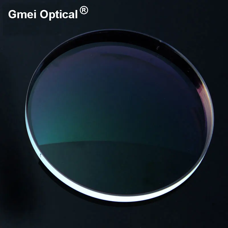 High Quality Radiation Protection Index 1.56 Clear Optical Single Vision Lens HMC, EMI Aspheric Anti-UV Prescription Lenses,2Pcs