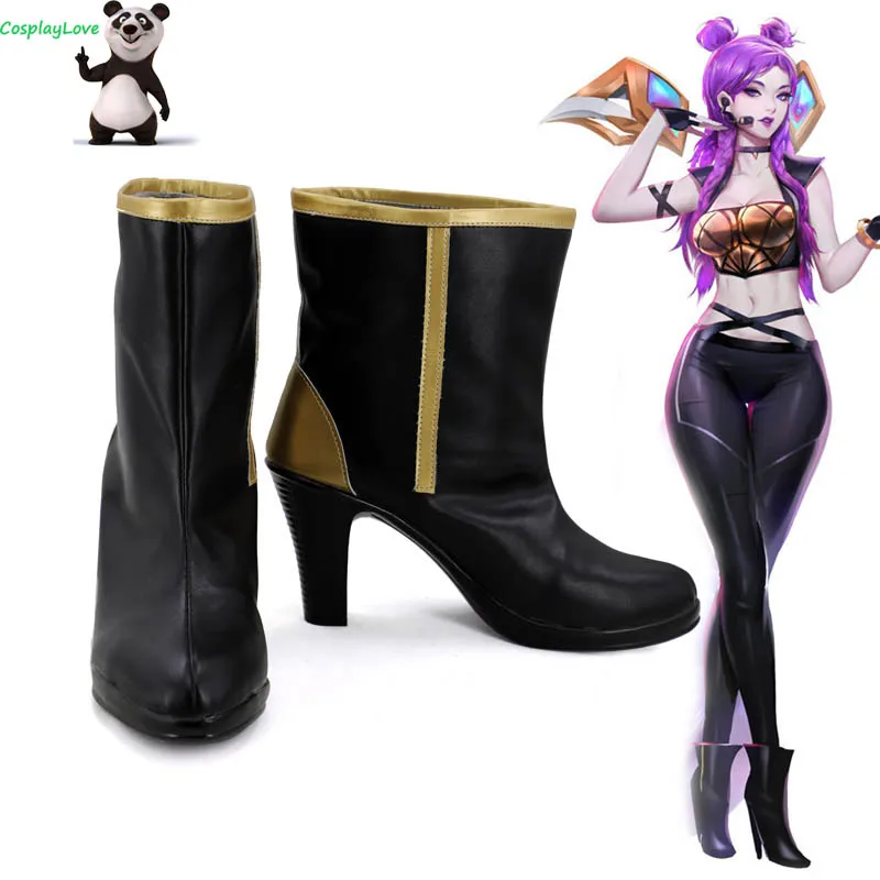 CosplayLove Game LOL KDA Cosplay KDA Kaisa Cosplay Shoes Boots For Halloween Christmas