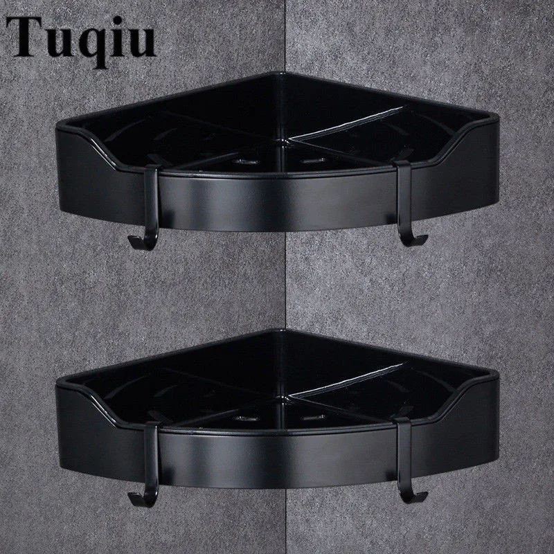 

Угловая полка, золотая нержавеющая сталь + ABS, полки для ванной комнаты, хромированное настенное крепление, треугольная стойка для душа, аксессуары для ванной комнаты