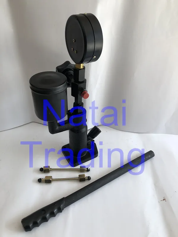 PS400A Injector Nozzle Tester Diesel Common Rail Injector Tester with 60Mpa Pressure Gauge