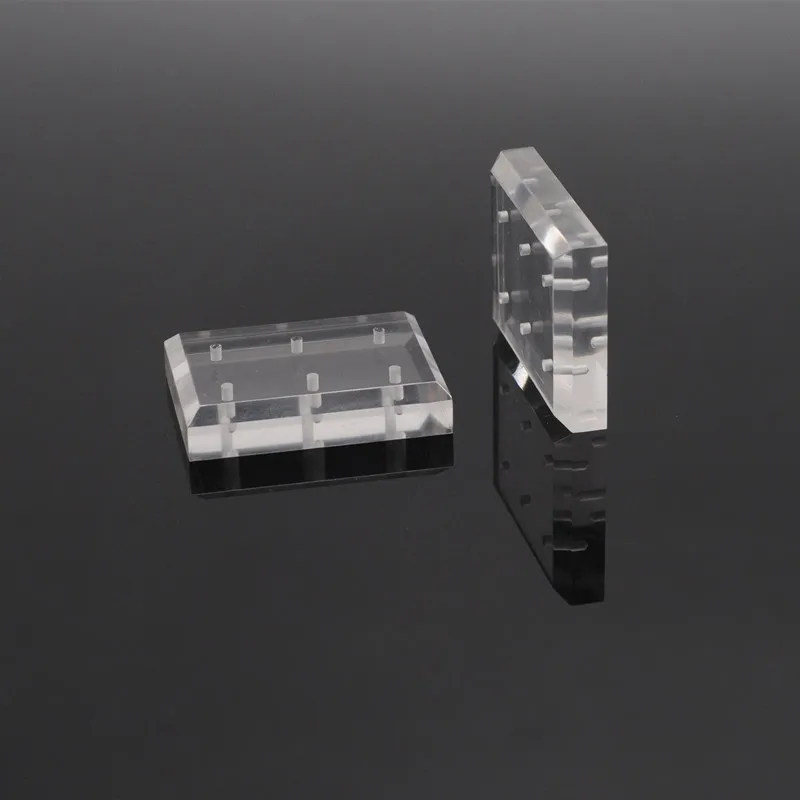 

Акриловая прозрачная стойка для сверл и инструментов с 6 отверстиями для стоматологической клиники, карбидная коробка с держателем