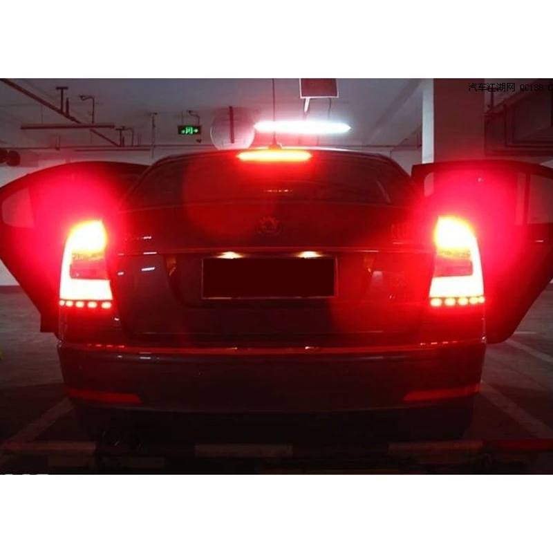 2X SCOE Brake Light Parking Stop Light 60SMD 5050LED Car Styling LED Light Source For Skoda Octavia Combi 1U5