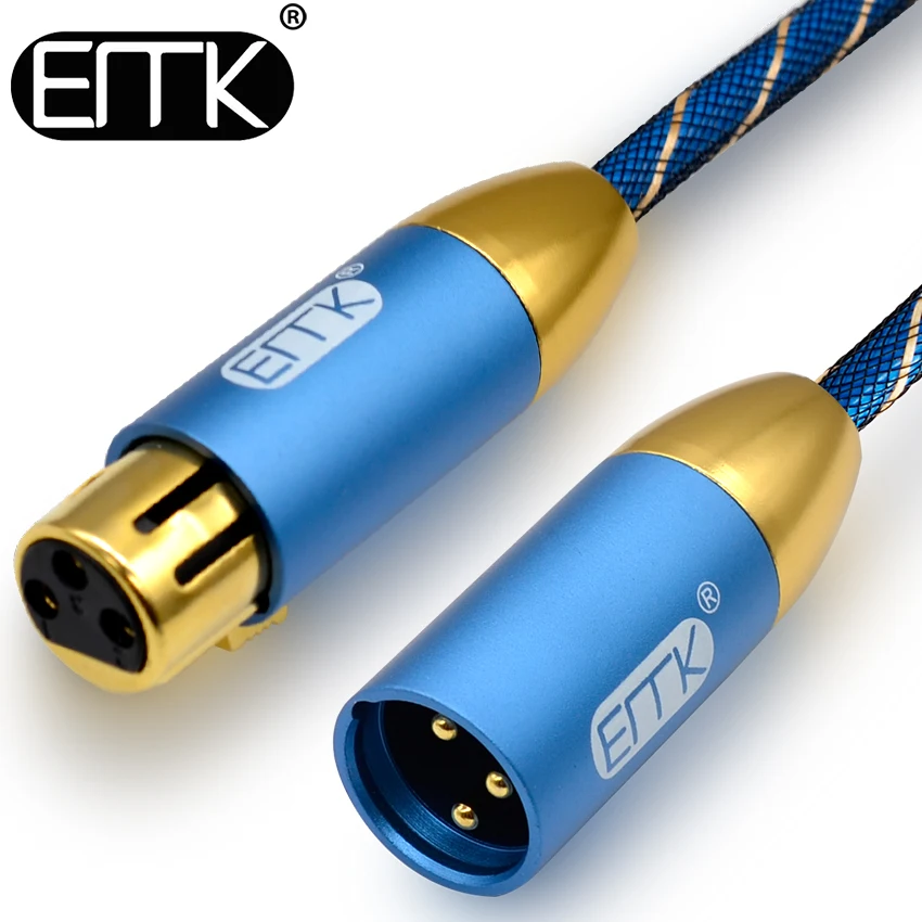 

EMK 3 Pin XLR кабель караоке микрофон звук Cannon кабельный разъем XLR удлинитель микрофона кабель для аудио микшер усилители XLR шнур