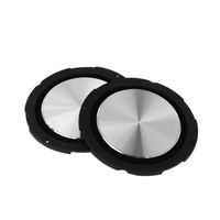 2PCS 55mm Passive Bass Radiator Speaker Diaphragm Auxiliary Strengthen Vibration Membrane Woofer DIY Accessories