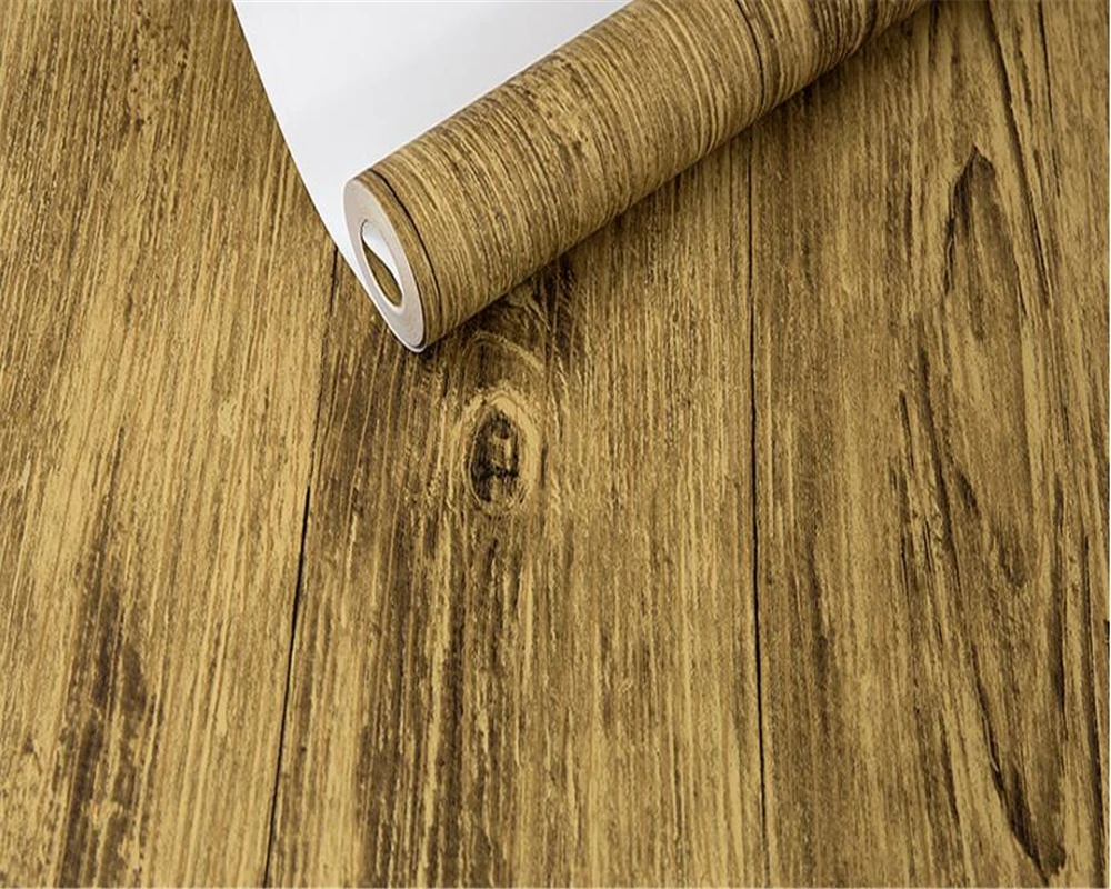 

Beibehang Nordic retro imitation wood grain non - woven wallpaper student dormitory TV background wall 3d wallpapers roll photo