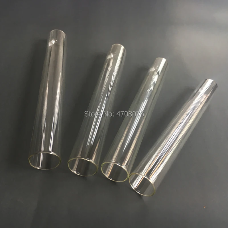 25*200mm 5pcs/lot Pyrex test tube Stopper Borosilicate transparent lab test tube round bottom plain end blowing glass