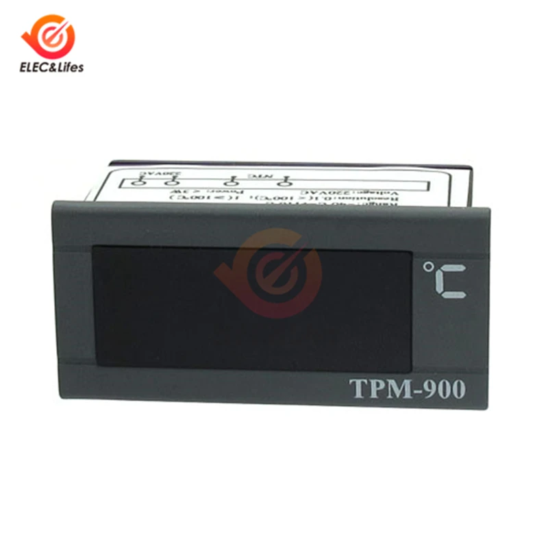 TPM-900 220V Temperature Controller Digital Thermometer Regulator Adjustable temperature meter control switch with NTC Sensor