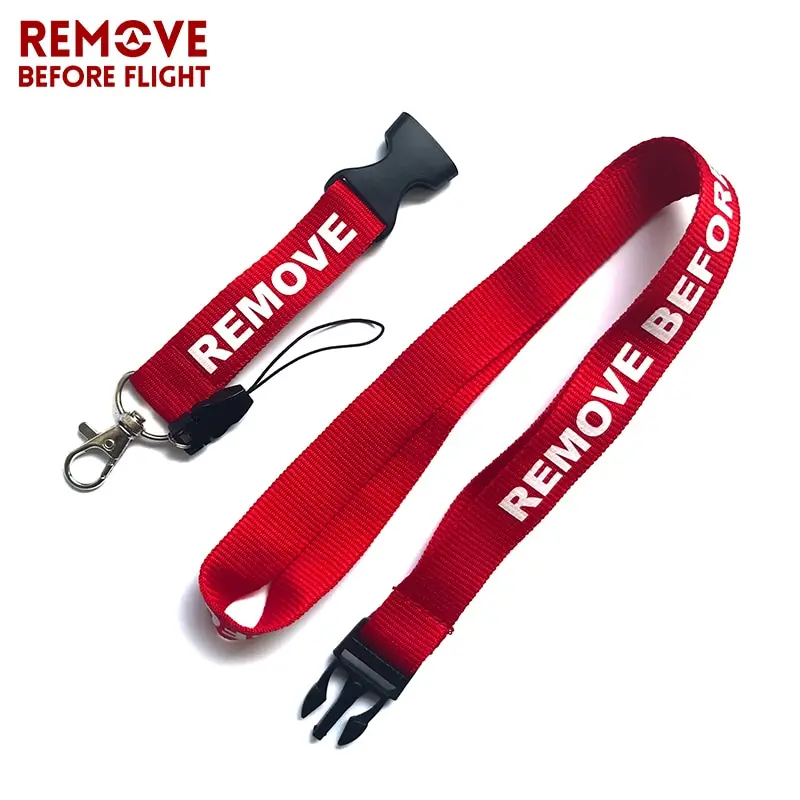 Remove Before Flight Lanyards Keychain Strap For Card Badge Gym Key Chain Lanyard Key Holder Hang Rope Mix Lot Keychain Lanyard