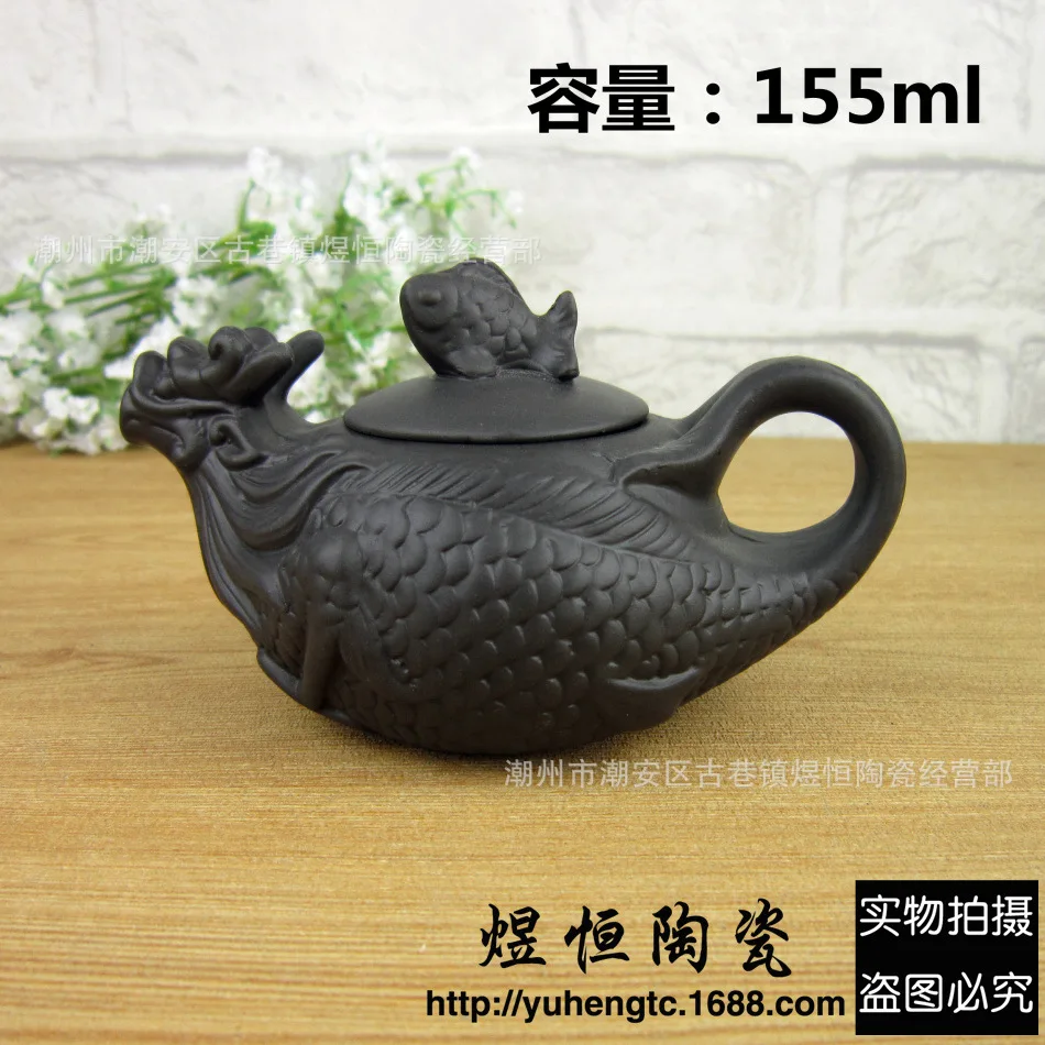 Handmade Tetera Zisha Teapot Yixing Tea Pot 155ml Chinese Kung Fu Set Ceramic Teapots Sets Porcelain Kettle