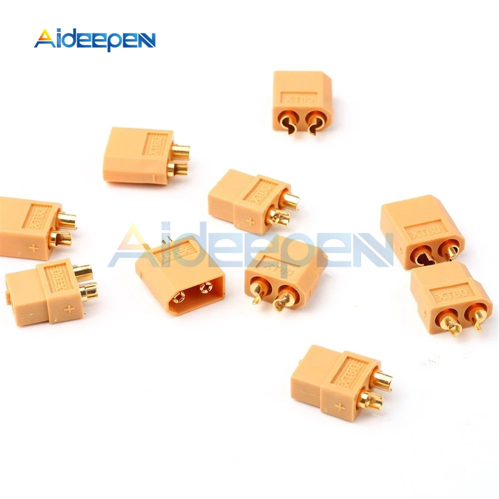 5 Pairs XT60 XT-60 Male Female Bullet Connectors Plugs For RC Lipo Battery Motor