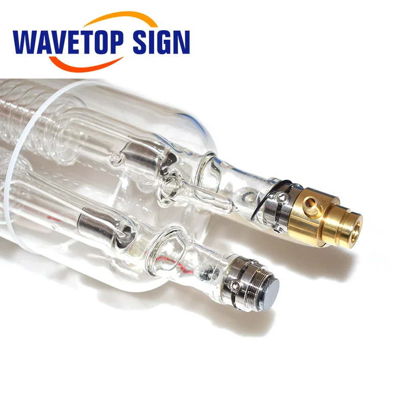 WaveTopSign CO2 Laser Tube SX300 300W 2-Core Length 1800mm Dia.120mm use for Co2 Laser Engraving and Cutting Machine