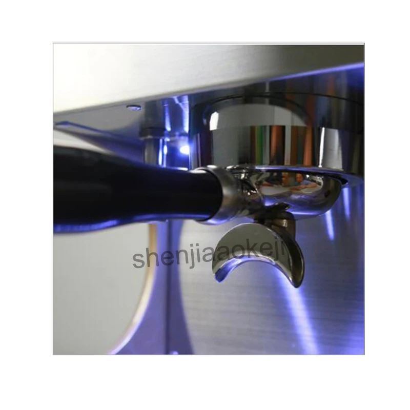 Máquina de café semiautomática de acero inoxidable, cafetera italiana para hacer café Espresso, comercial, EM-19-M2, 2500W, 1 ud.