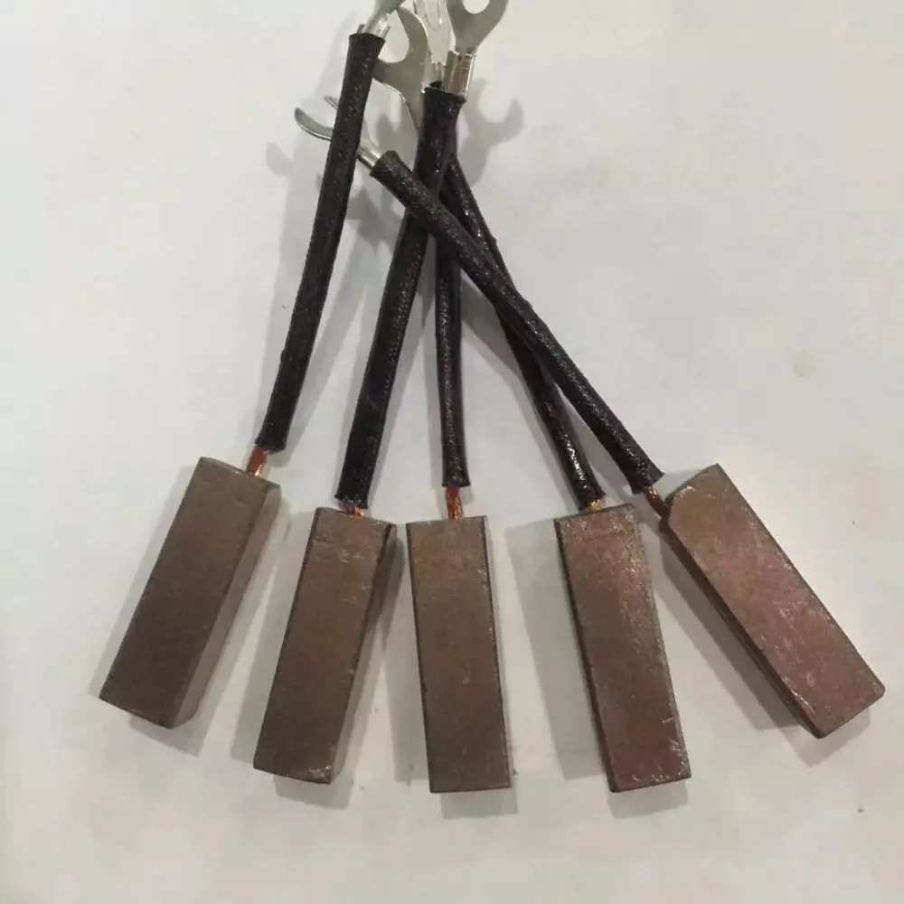 محرك فرشاة الكربون 12*12*40 J164 عالية النحاس آلة المسافة البادئة الة قطع الورق يموت قطع ماكينة توليد اللحام فرشاة الكربون