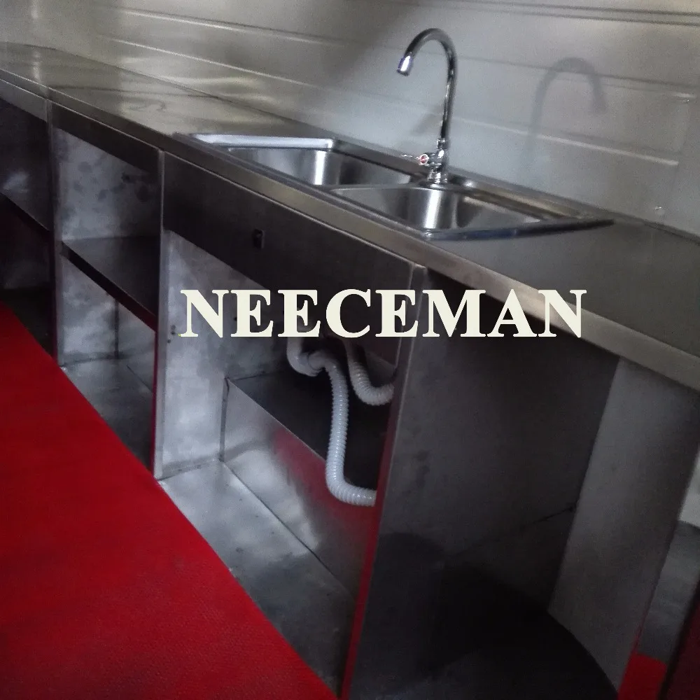 crepe food cart cheap mobile fast food truck