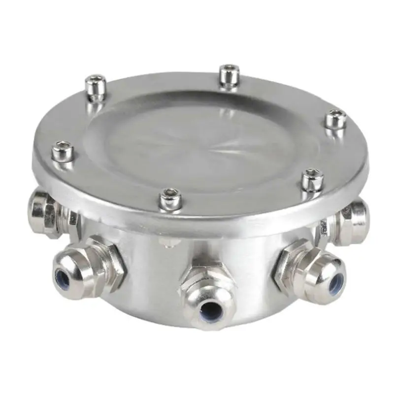 

LED underwater lamp waterproof junction box Stainless Steel Swimming Pool Fountain Pond Fish Pond