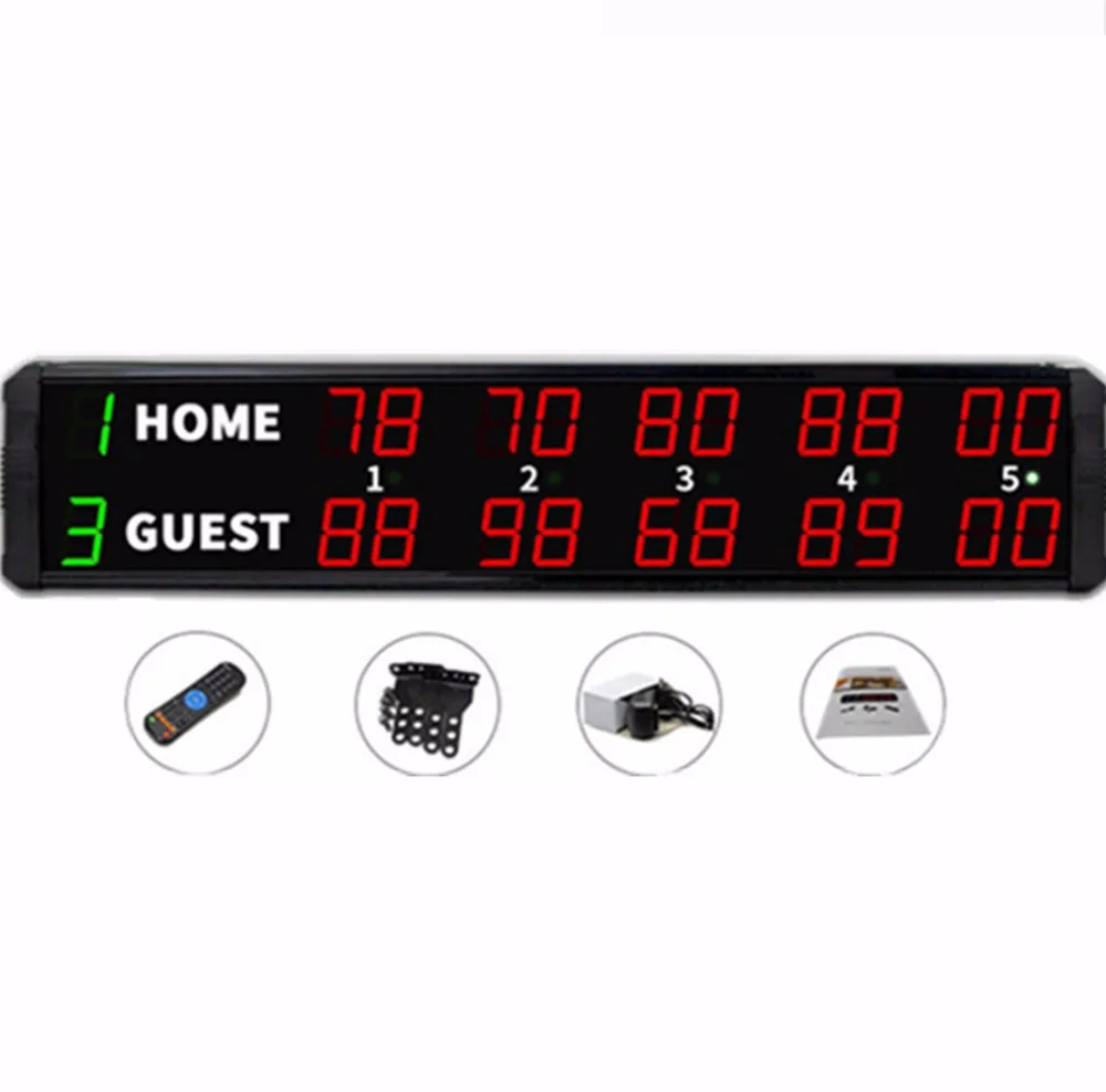 

71cm New 22Digit Sports Competition ScoreBoard for Gym Boxing Table Tennis Basketball Badminton Football Volleyball Score Board