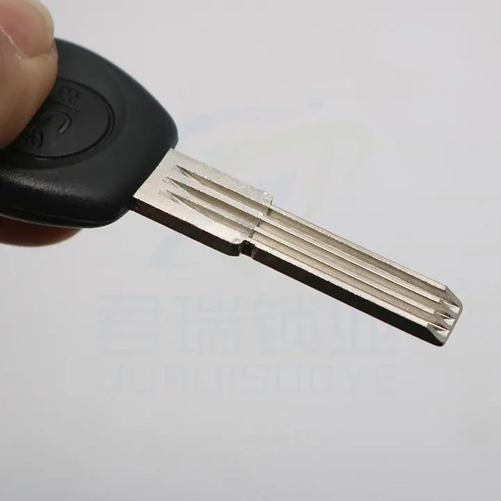 10pcs x Double Slot Two Row Dimple key embryo House Key Blade Replacement Length 44mm JF155