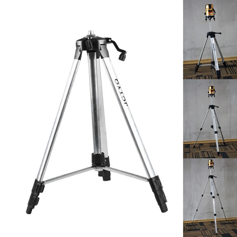 150cm Tripod Carbon Aluminum With 5/8 Adapter For Laser Level Adjustable