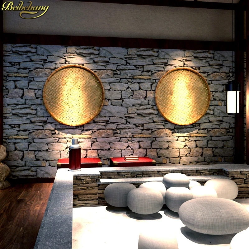 Beibehang papel de parede خمر الحنين الثقافة المصرية القديمة حجر فندق خلفية العتيقة ثلاثية الأبعاد ورق حائط الخلفية