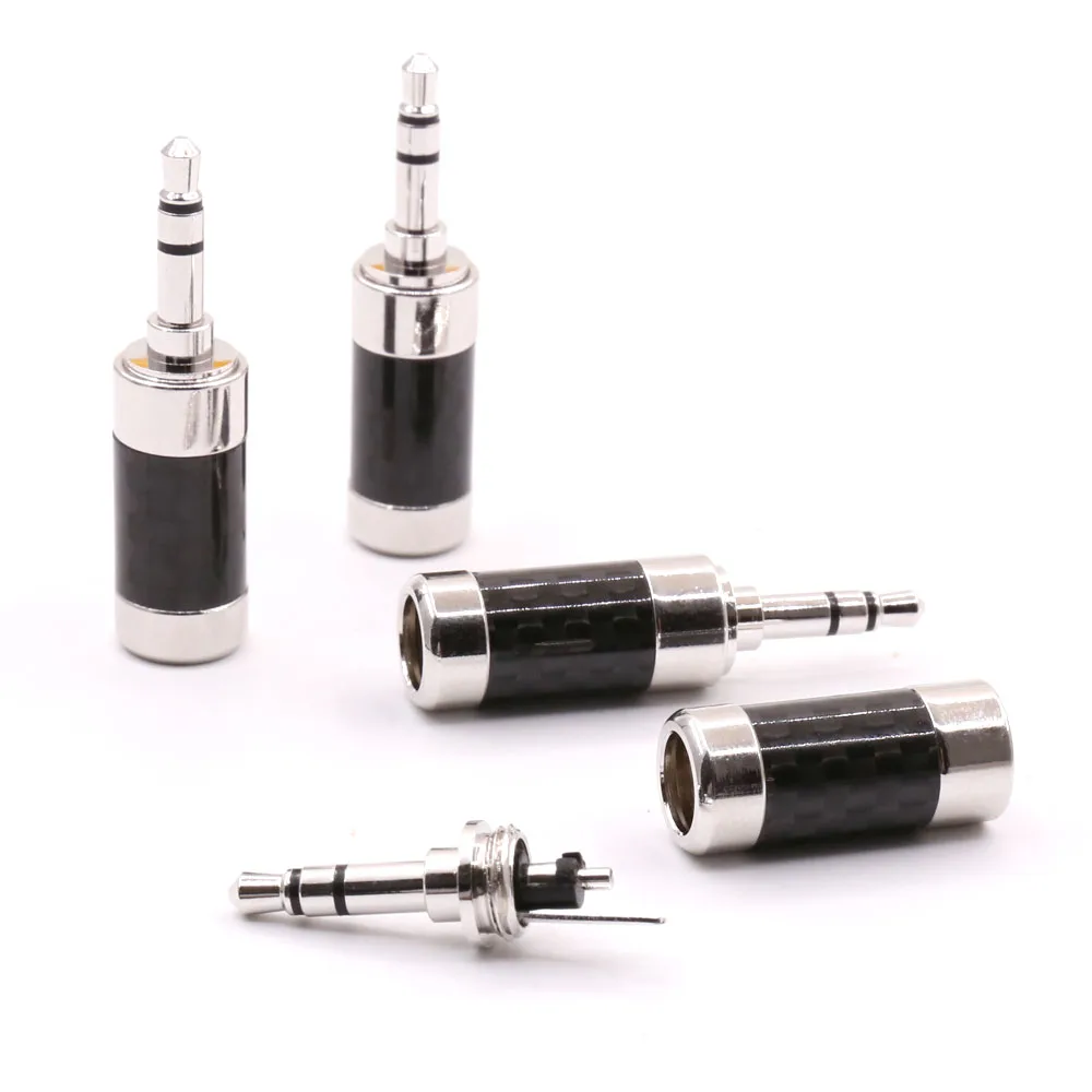 4 Jack Kết Nối 3.5Mm 3 Cực Âm Thanh Nổi Mạ Vàng 3.5Mm DIY Tai Nghe Chụp Tai Adapter