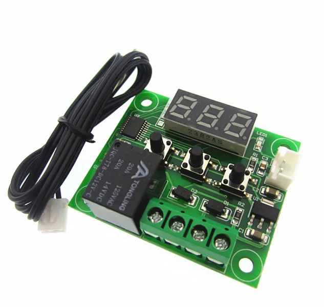 1 Chiếc W1209 Mini Bình Giữ Nhiệt Bộ Điều Khiển Nhiệt Độ Ủ Bình Giữ Nhiệt Nhiệt Độ Điều Khiển