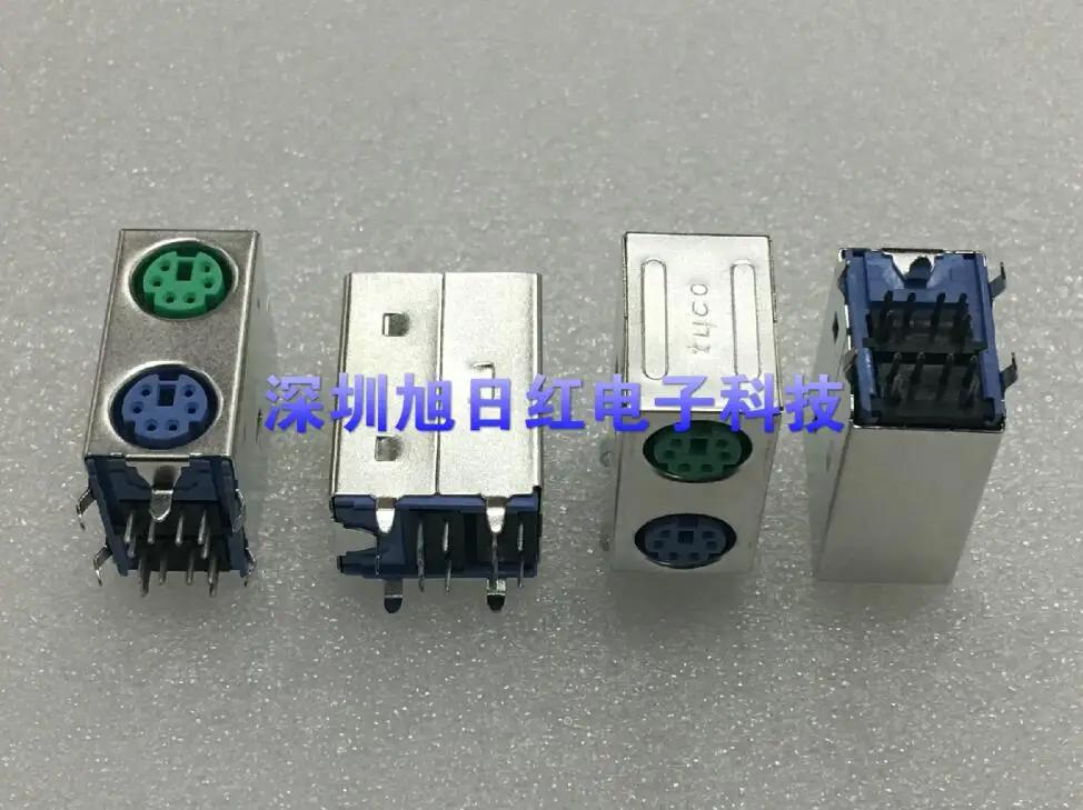 2 bit 6Pin PS2 interface socket connector for Keyboard mouse