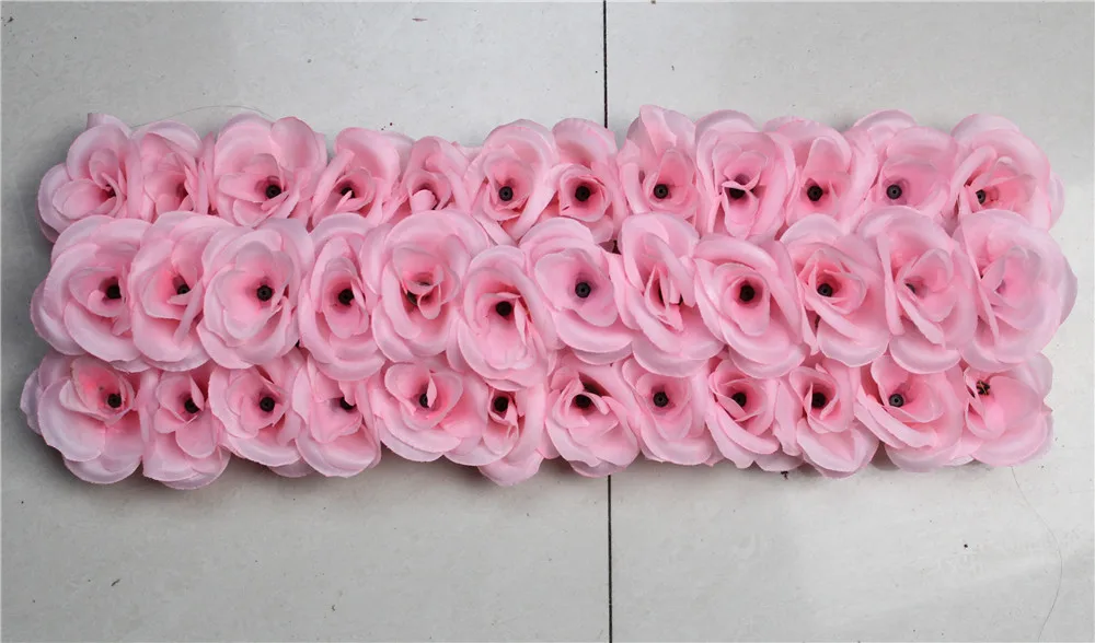 

SPR pink-rose petals Wedding road lead flowers Bouquets Wedding road cited flowers and arch decoration