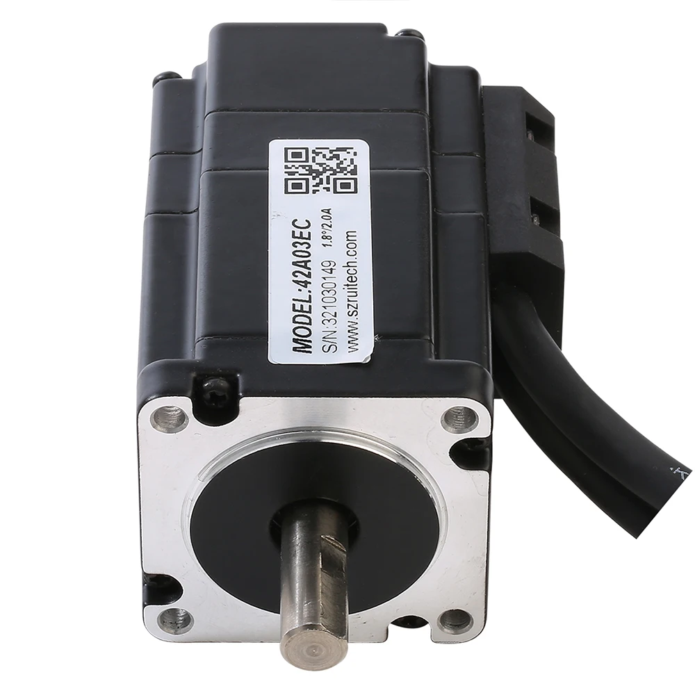 Imagem -03 - Rtelligent-motor de Passo com Codificador Nema 17 42a03ec 0.3n. m 2.focal Fases Hybird Cnc Loop Fechado Fácil Servo Motor