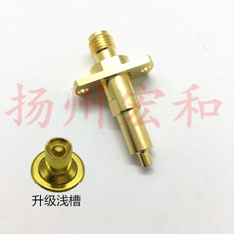 C2.5 Gold-plated Concave Needle Test Head RF RF Head SMA Mother Head Mobile Phone Test Head 2.5 Gold-plated