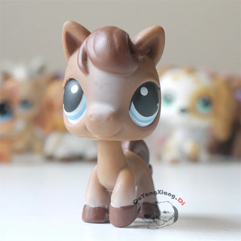 CW Pet Shop Animal Cute ox horse Tiger Leopard Lion Pig Deer Sheep Cow elephant Bear doll action Figure Anime Toys for Children