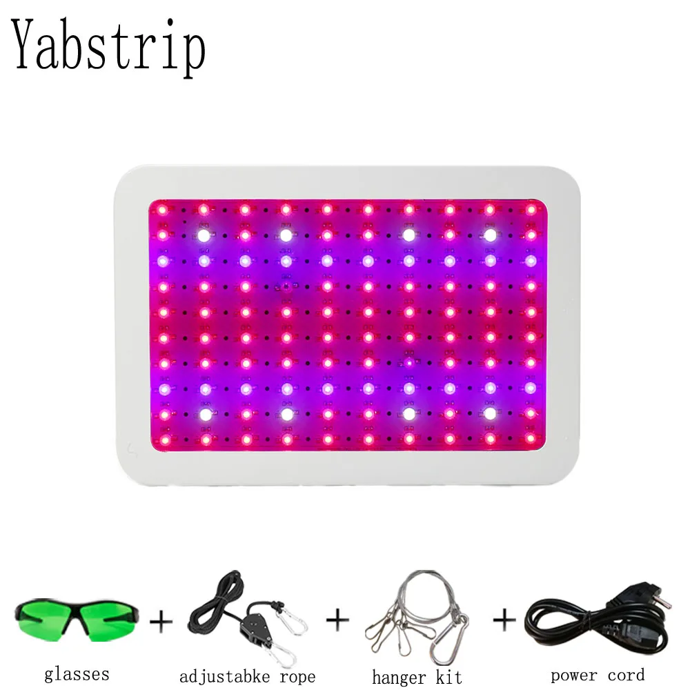 

Yabstrip 1000W full Spectrum LED plant grow light lamp phyto lamp fitolampy for seeding flower aquarium hydroponics vegetable