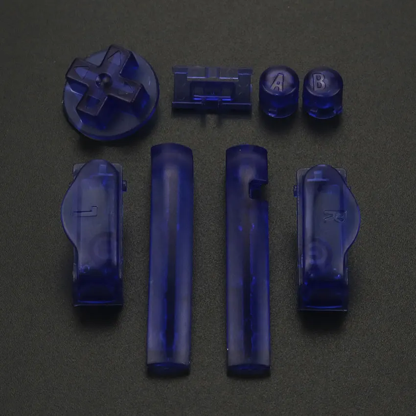 ChengHaoRan tastiere di ricambio multicolori L R A B pulsanti per Gameboy Advance Frame per GBA D Pads Power ON OFF