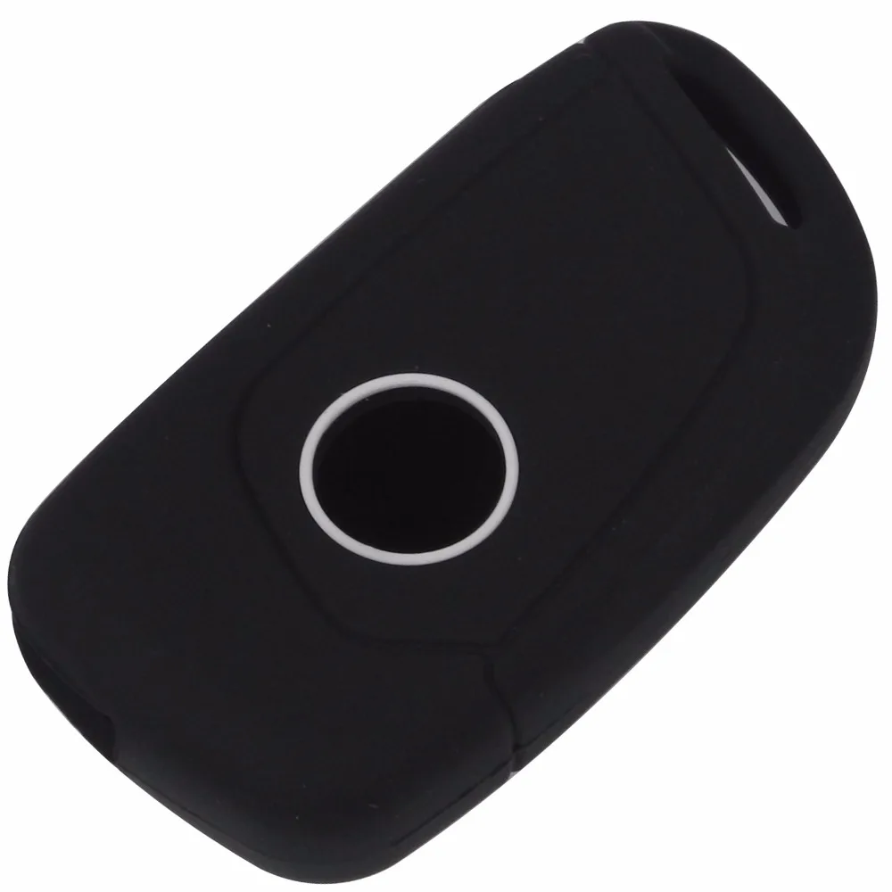 Jingyuqin Nieuwe 3 Knoppen Afstandsbediening Flid Vouwen Key Silicone Cover Case Fob Voor Peugeot 207 307 308 Voor Citroen C2 c3 C4 C5 C6 C8