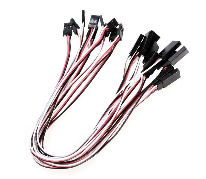 10 stücke 100mm/150mm/200mm/300mm/500mm RC Servo Verlängerung Kabel kabel Draht Blei JR Für Rc Hubschrauber Rc Drone – Detail 22