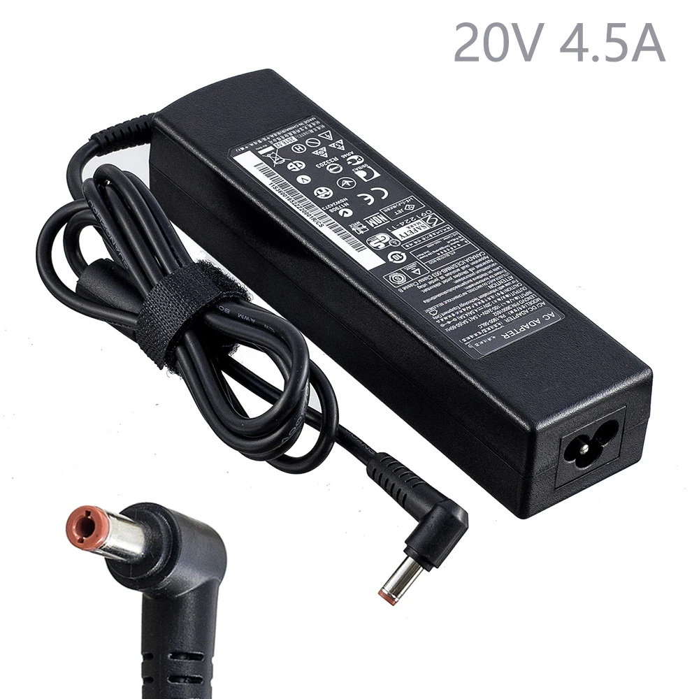 

20v 4.5a 90W laptop adapter battery charger power supply for lenovo B570 G480 G485 G560 G560e G565 G570 G575 G580 G585 G780