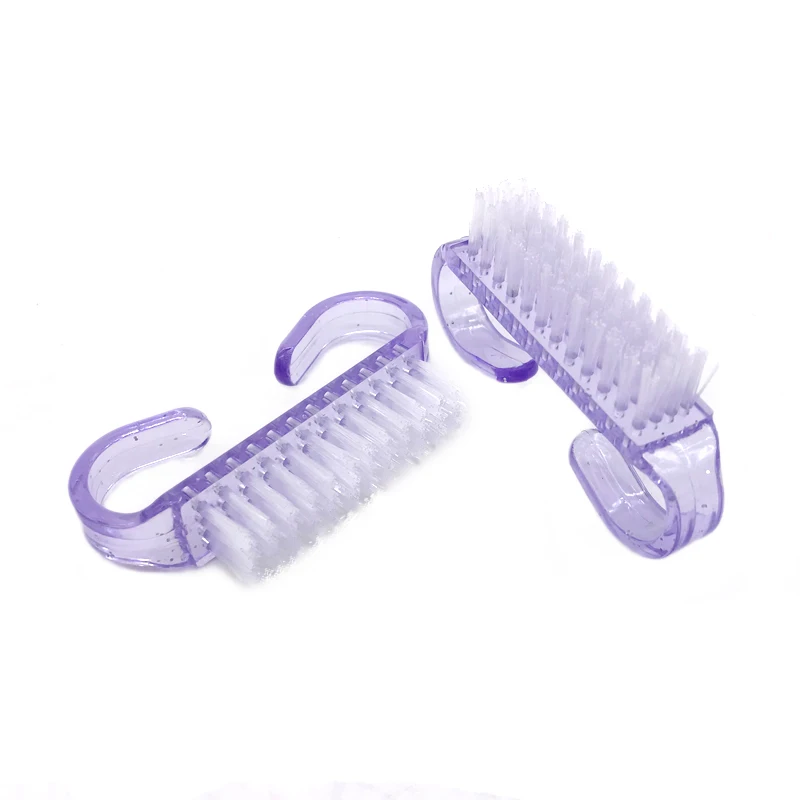 100 Pcs/lot Professional Nail Art Dust Brush Acrylic UV Gel Nail Art Dust Clean Brush Manicure Pedicure Tool Handle Nail Brushes