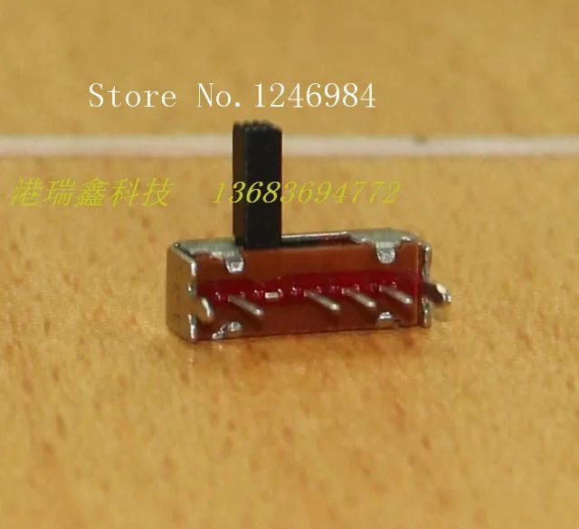 

[SA]Small toggle switch slide switch DC power bent pin 3 file switch SK-13D05--200pcs/lot