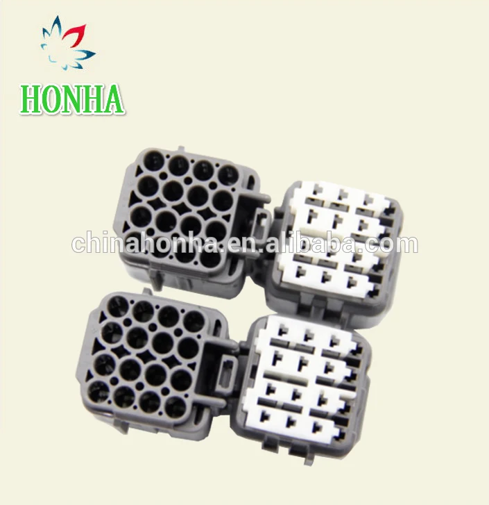 Free shipping 10 pcs Sumitomo Connector 16 Pin Waterproof Wire Automotive Connector 6189-0715